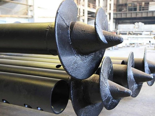 Свая винтовая стальная 57х3500 мм 1 - в «Монолит-Металлопрокат».