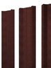 Штакетник для забора М-образный 0,5 Print Монолит 0,5 Print Elite Cherry Wood - в «Монолит-Металлопрокат».