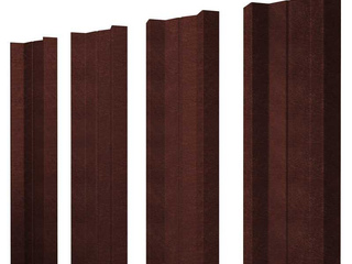 Штакетник для забора М-образный 0,5 Print Монолит 0,5 Print Elite Cherry Wood