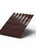 Металлочерепица Металл-Профиль Монтеррей 0,5 PURETAN® RR 32 Темно-коричневый - в «Монолит-Металлопрокат».