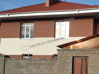 Металлочерепица Металл-Профиль Трамонтана-X 0,5 PURMAN® RR 32 Темно-коричневый 3 - в «Монолит-Металлопрокат».