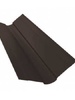 Планка ендовы верхней фигурной 100x100 0,5 PurPro Matt (275) RR 32 темно-коричневый - в «Монолит-Металлопрокат».