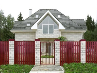 Штакетник Twin Grand Line 0,5 PurLite Matt RR 32 Темно-Коричневый 1 - в «Монолит-Металлопрокат».